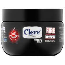 Clere Body Cream Men Fire 